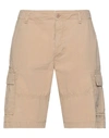 Roy Rogers Roÿ Roger's Man Shorts & Bermuda Shorts Beige Size 34 Cotton