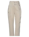 Olla Parèg Cropped Pants In Beige