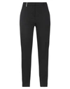 Peserico Pressed-crease Faille Tapered Trousers In Black