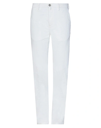 Addiction Italian Couture Pants In White