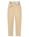 Manila Grace Cropped Pants In Beige