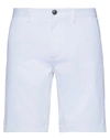 Sun 68 Man Shorts & Bermuda Shorts White Size 31 Cotton, Elastane