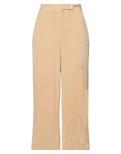 Alessia Santi Pants In Camel
