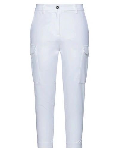 Nine:inthe:morning Nine In The Morning Woman Pants White Size 25 Cotton, Elastane