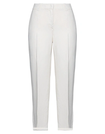 Via Masini 80 Pants In White