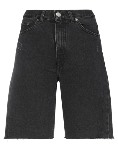 Dr. Denim Jeansmakers Denim Shorts In Black