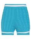 Vicolo Shorts & Bermuda Shorts In Turquoise