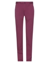 Incotex Pants In Mauve