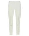 Fabiana Filippi Stretch-cotton Twill Tapered Pants In Sage Green