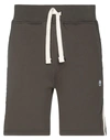 Hydrogen Man Shorts & Bermuda Shorts Military Green Size Xs Cotton