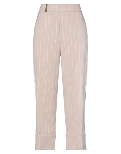 Peserico Pants In Beige