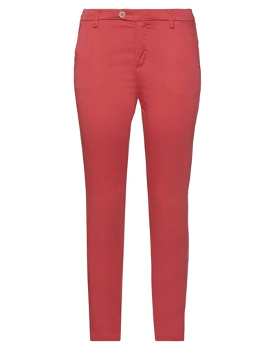 Skills & Genes Pants In Red