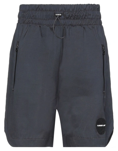 Numero 00 Man Shorts & Bermuda Shorts Black Size S Cotton, Polyester, Polyamide In Black