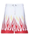 Omc Man Shorts & Bermuda Shorts White Size M Cotton, Polyester In White