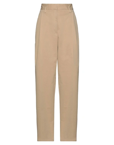 Brag-wette Pants In Beige