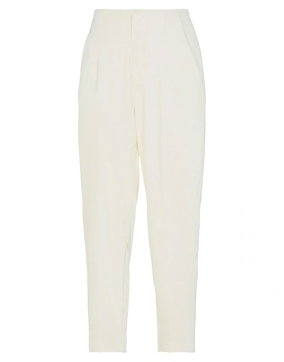 Icona By Kaos Pants In White