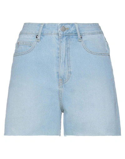 Dr.denim Dr. Denim Woman Denim Shorts Blue Size 30 Cotton