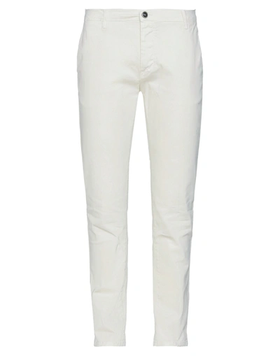 Addiction Italian Couture Pants In Ivory