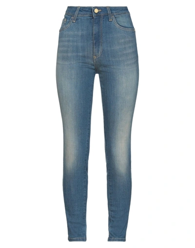 Manila Grace Jeans In Blue