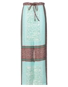 Alysi Jade Green Wide-leg Drawstring Trousers In Green