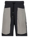 Numero 00 Man Shorts & Bermuda Shorts Black Size S Modal, Polyester