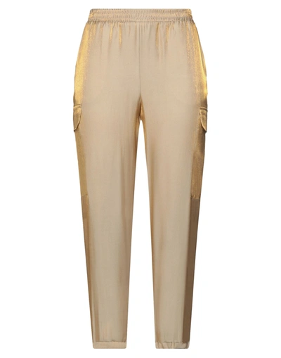 Icona By Kaos Pants In Beige