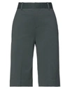 Circolo 1901 Cropped Pants In Green