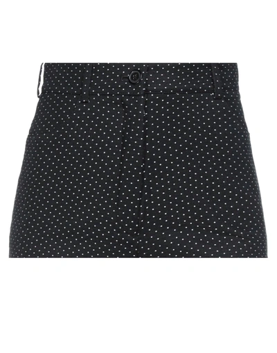 Saint Laurent Woman Shorts & Bermuda Shorts Black Size 8 Cotton, Acetate