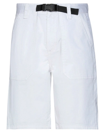 Sun 68 Man Shorts & Bermuda Shorts White Size Xxl Cotton, Elastane