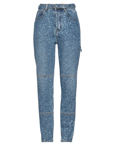 Msgm Skinny Fit Jeans In Blue