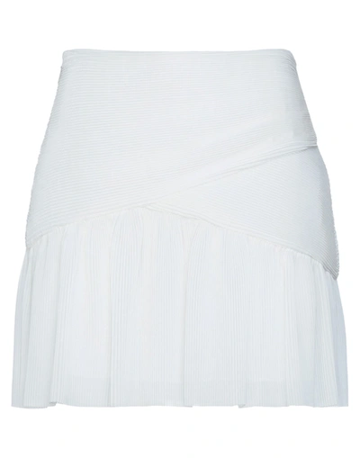 Zimmermann Mini Skirts In White