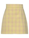 Msgm Mini Skirts In Beige