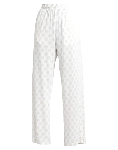 Mm6 Maison Margiela Pants In White