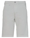 40weft Man Shorts & Bermuda Shorts Grey Size 30 Cotton
