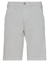 40weft Man Shorts & Bermuda Shorts Grey Size 26 Cotton