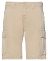 Modfitters Man Shorts & Bermuda Shorts Beige Size 30 Cotton