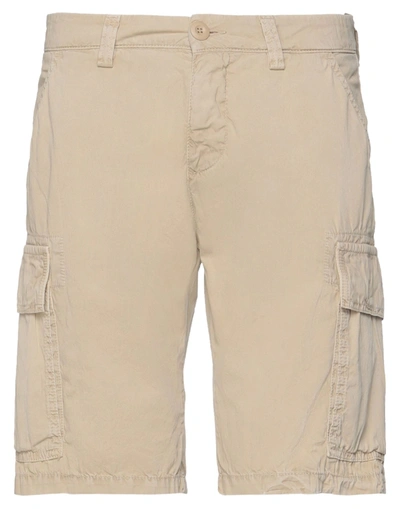Modfitters Man Shorts & Bermuda Shorts Beige Size 30 Cotton