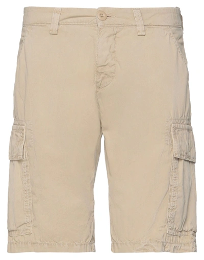 Modfitters Man Shorts & Bermuda Shorts Beige Size 30 Cotton In Beige