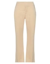 European Culture Pants In Beige