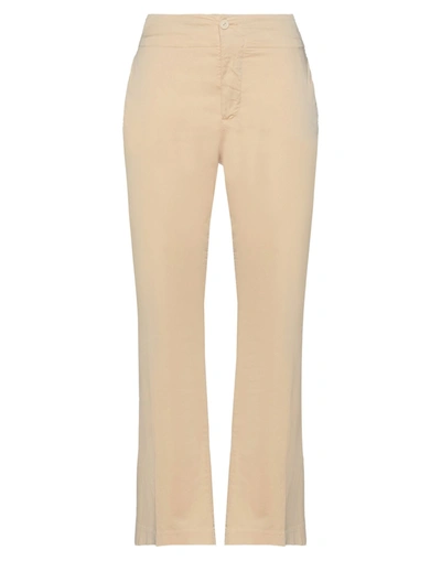 European Culture Pants In Beige