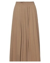 Mm6 Maison Margiela Cropped Pants In Camel