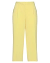 Boutique Moschino Pants In Light Yellow