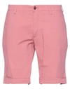 Michael Coal Man Shorts & Bermuda Shorts Pastel Pink Size 30 Cotton, Elastane