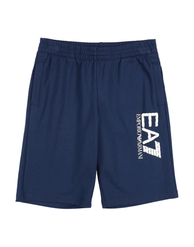 Ea7 Shorts & Bermuda Shorts In Dark Blue
