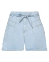 Pinko Denim Shorts In Blue
