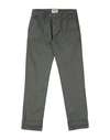 Fred Mello Kids' Pants In Military Green