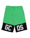 Gcds Mini Kids' Shorts & Bermuda Shorts In Light Green
