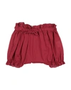 De Cavana Kids'  Newborn Girl Shorts & Bermuda Shorts Brick Red Size 3 Cotton