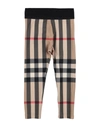Burberry Girls' Gina Vintage Check Leggings - Little Kid, Big Kid In Beige