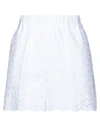 P.a.r.o.s.h P. A.r. O.s. H. Woman Shorts & Bermuda Shorts White Size M Cotton